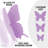Zulay Home 3D Butterfly Wall Decor - 24pcs Butterfly Decor with 3 Different Sizes-1423072807