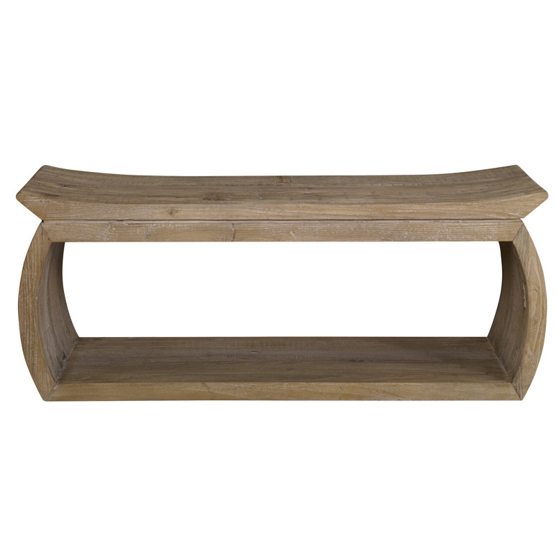 Connor Accent Stool, 17" H x 42" W x 14" D
