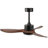 Modern Ceiling Fan With Light 3 ABS  Blades Remote Control Reversible DC Motor With Dimmable LED-781741961