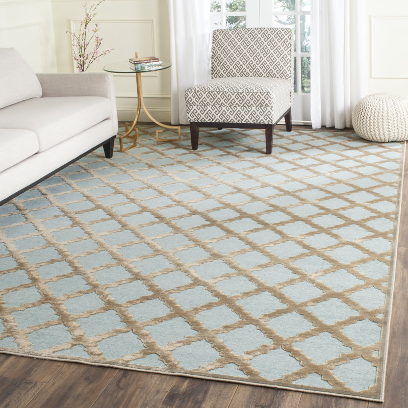 Tapis performance à motif géométrique Mitchum, Rectangle 8 pi x 11 pi 2 po