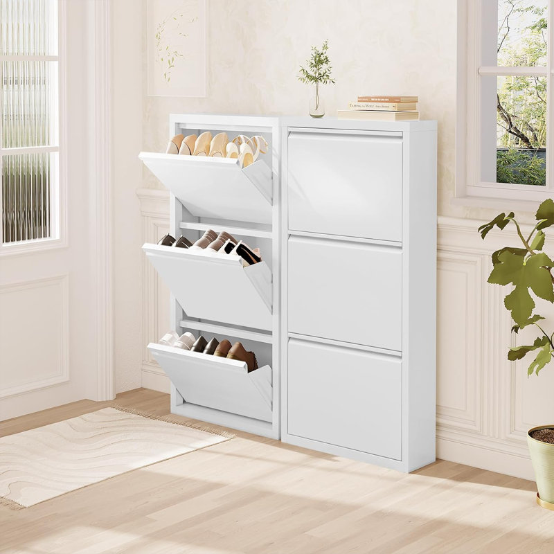 9 Pair Shoe Storage Cabinet