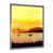 Impression argent sur toile encadrée