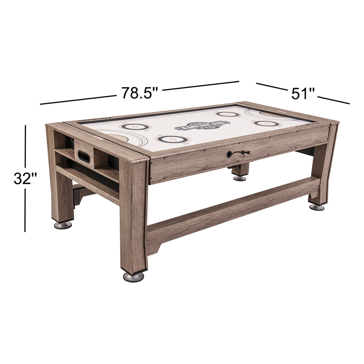 Table Legened American Legend 84” 3-in-1 Multi Game Table & Reviews - Wayfair Canada