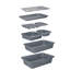 MasterClass Smart Ceramic Baking Tray with Robust Non-Stick Coating, Carbon Steel, Grey, 40 x 27cm