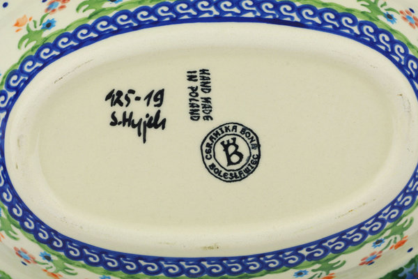 Spring Flowers Stoneware Salad Bowl