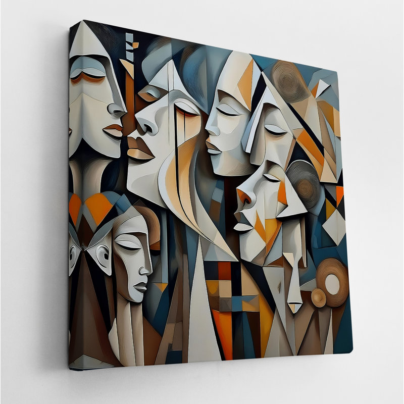 Endroits pour les visages, H 24 po x l 24 po