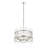 Eletto 5-Light Dimmable Glass Drum Chandelier-2031856678