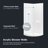 Breeze 33 in. L x 33 in. W x 76.18  in. H Round Corner Shower Kit in Satin Nickel, Frosted Sliding Door, Walls and Pan-86899068-16017269