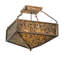 Bamboo 4 - Light Semi Flush Mount
