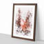 Mountain Through the Forest - Picture Frame Painting Print-56858462-56858463