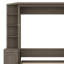 Lit escamotable avec bureau et rangement inclus (étagères et armoires).-236587350