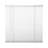 Cordless 1" Light Filtering Vinyl Mini Blinds, White, 29" x 48"