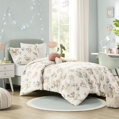 Mushroom Garden Comforter For Twin/Twin Xl, Proof Bedding