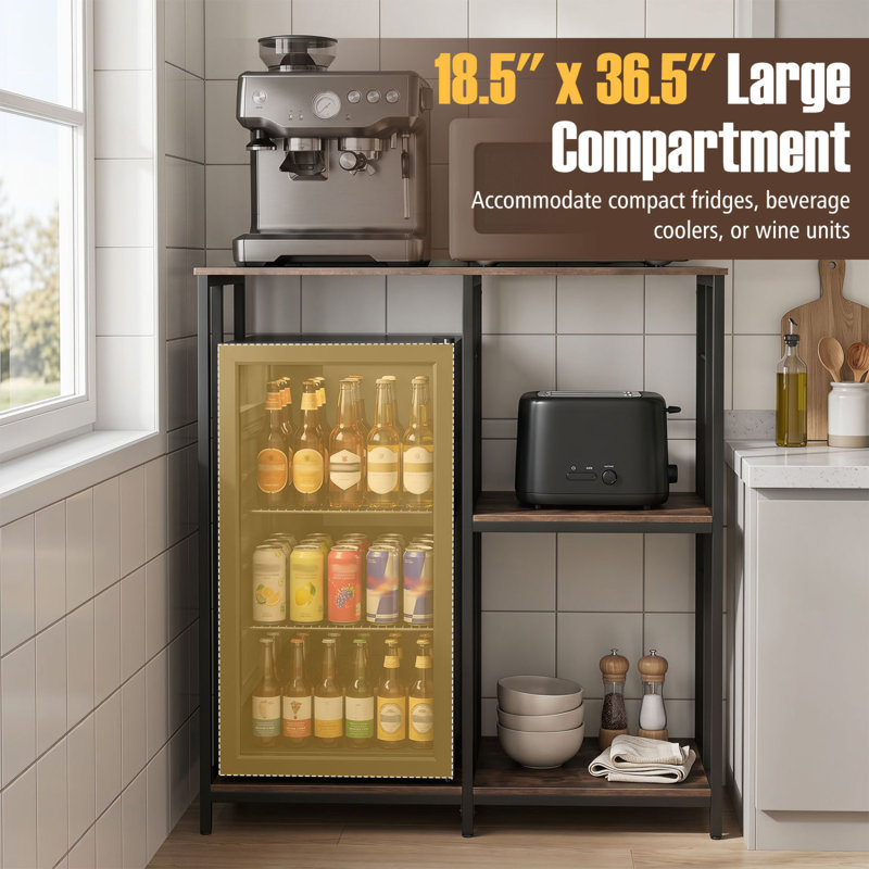 39.5 in. W Iron Standard