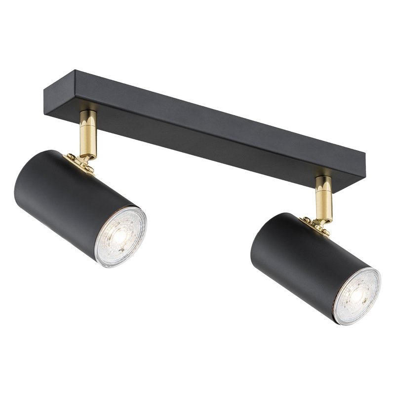Connelly 35cm 2 -Light Track Kit, Black, Black