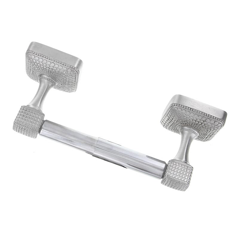 Tiziano Wall Mounted Toilet Paper Holder, Satin Nickel