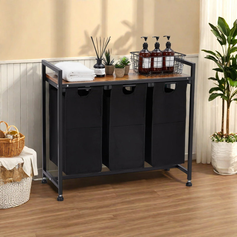 Laundry Cart with Wheels