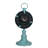 Analog Metal Mechanical Tabletop Clock in Teal