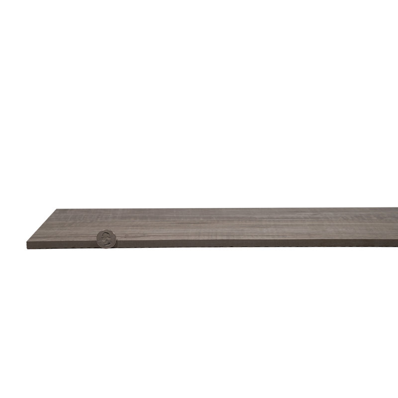 Tuile de look de bois en porcelaine 8 po x 36 po Darby, Ocra