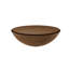 Novatto 16.5'' Brown Glass Circular Bathroom Sink-95974100