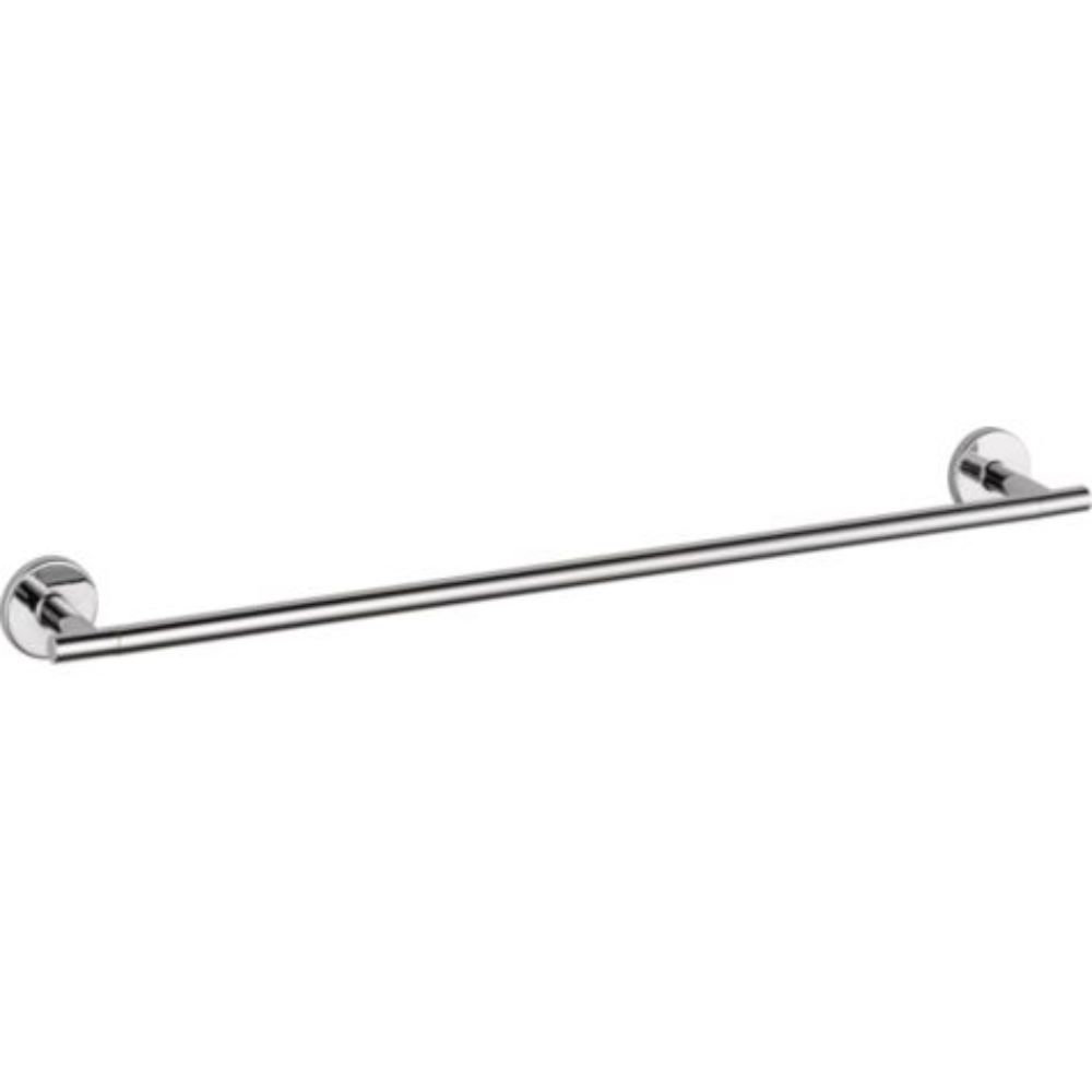 Trinsic Wall-Mounted Towel Bar, Chrome, 1.13" H x 18" L x 3.31" D