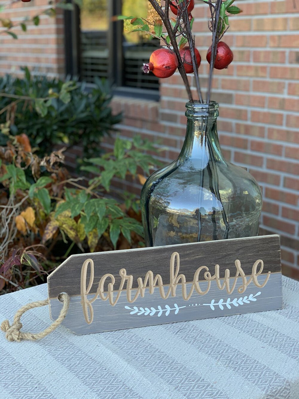 Gracie Oaks Farmhouse Wood Hanging Sign Wall Décor | Wayfair