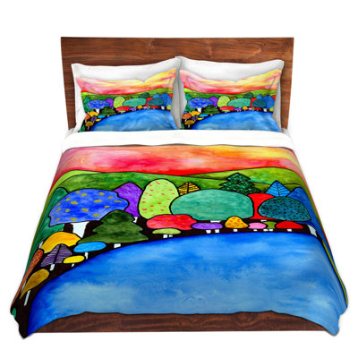 DiaNoche King Duvet Cover Sets Microfiber by Robin Mead - Vacation