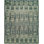 Abstract Area Rug in Blue