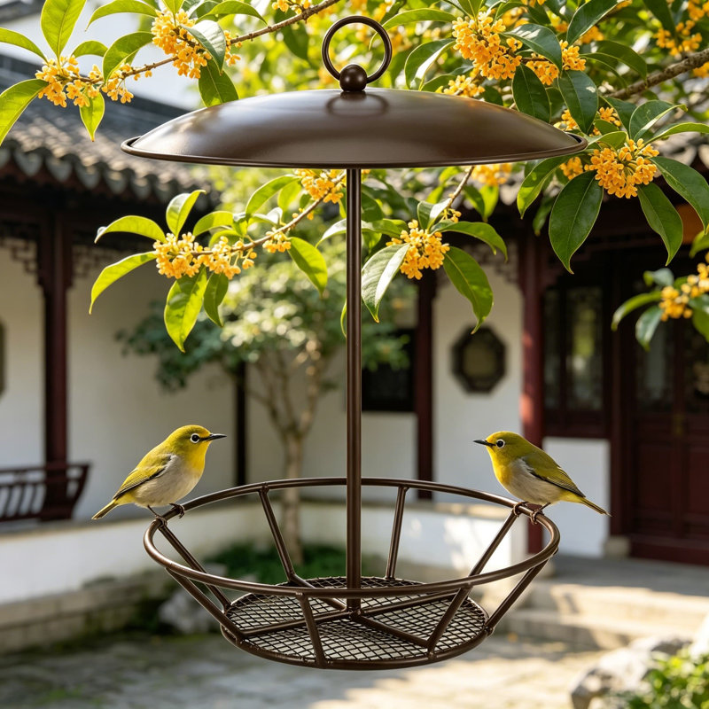 Mangeoire à oiseaux cylindrique pour gâteaux S-6-2