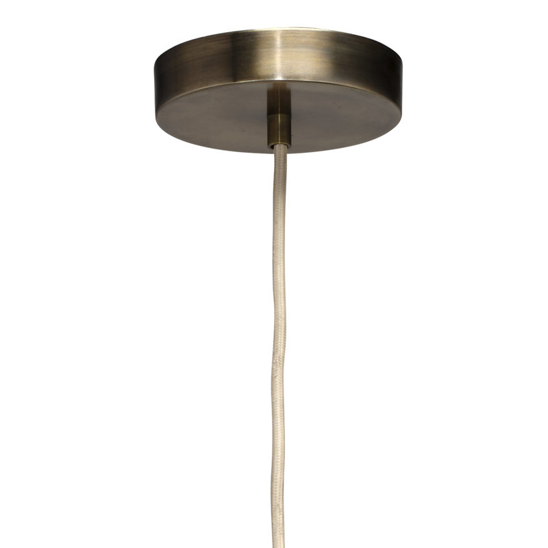 Petit luminaire suspendu 1 lumière Parasol, naturel, Naturel