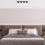 Lustre industriel scandinave, structure en métal noir et blanc, 23,6 po x 3,9 po x 3,9 po | 4 x douilles E27 (40 W maximum) | Conception élégante IP20 pour décoration intérieure moderne, parfaite pour la salle à manger et les espaces de vie, solution d'éclairage élégante et fonctionnelle-1613506883