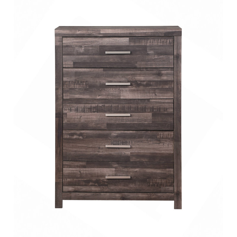 Commode à tiroirs, commode foncé Juniper