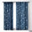 Heather Dutton Navy Entangled 1pc Blackout Window Curtain Panel-558891407