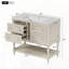 Meuble-lavabo de salle de bain autoportant avec lavabo sous comptoir-159310714