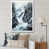 Cadre simple blanc