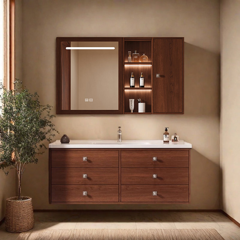 Armoire de salle de bain rétro