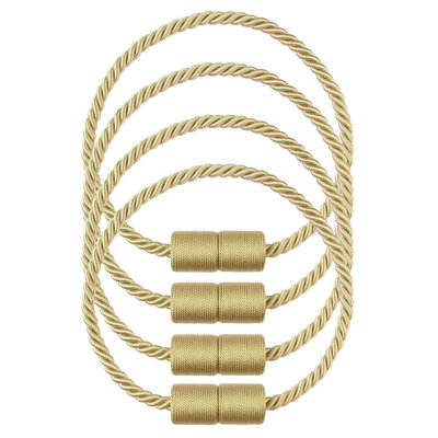 Thristen Rayon 19.3" Magnetic Curtain Tieback