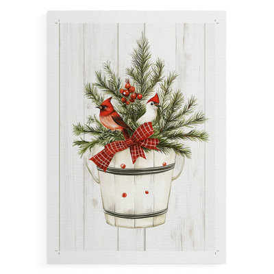 Christmas Holiday Art CXXXI -Canvas Print Only - NOT FRAMED