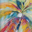 Popart Palm Trees III - Rideau obscurcissant floral palmiers et palmiers - 1 panneau-107831868