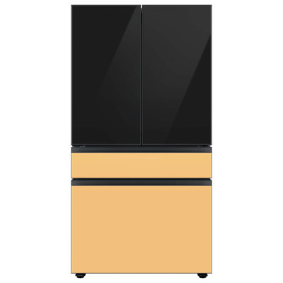 Bespoke 29 cu. ft. Smart 4-Door Refrigerator with Beverage Center and Custom Panels Included