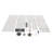 Floating Bedside Cabinet Floating Nightstand With Slide Drawers-875936802