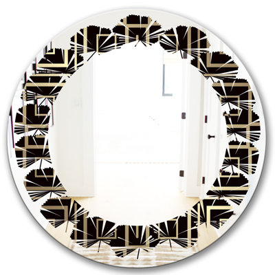 Miroir mural sans cadre Metallic Geometrics