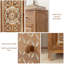 Buffet en bois massif brun