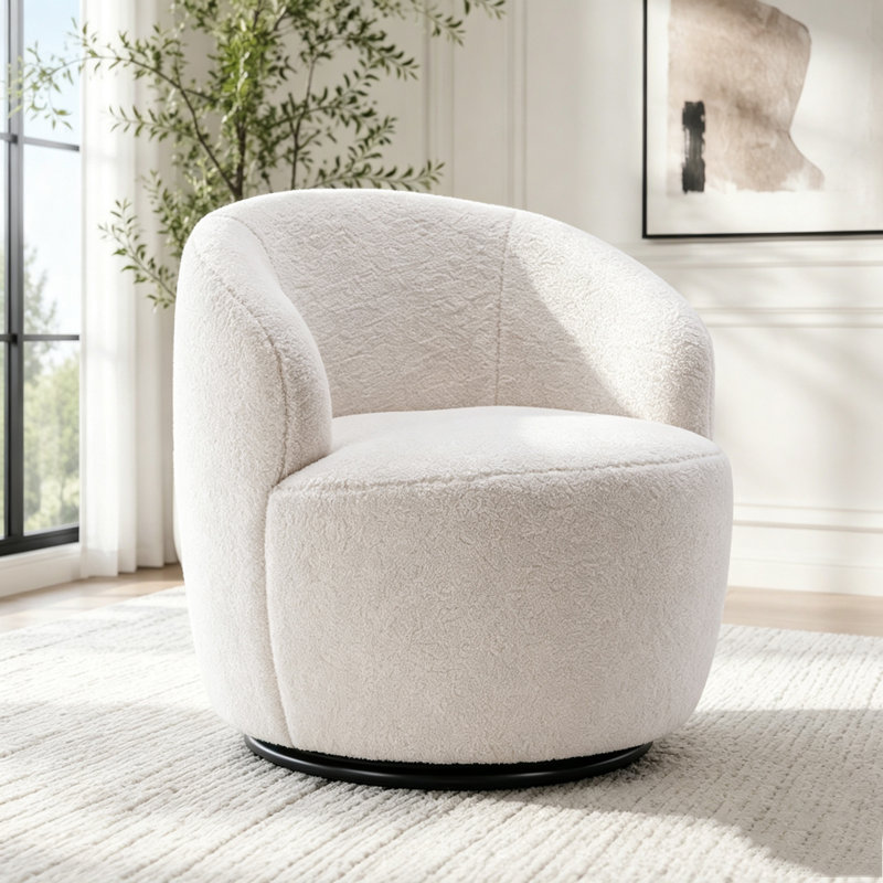Fauteuil demi-tonneau Teddy