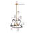 Gloriajean 4 - Light Dimmable Lantern Linear Chandelier-1689467723-1689089460