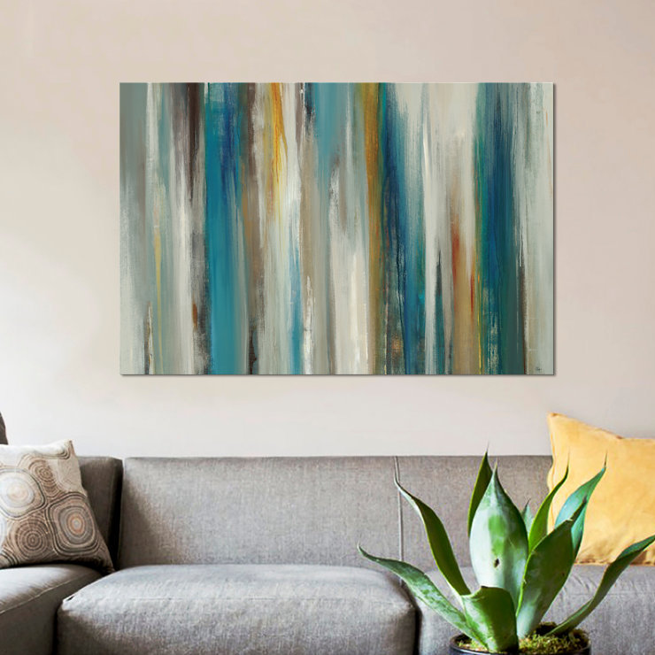 «Passage Of Time» par Lisa Ridgers - Estampe numérique sur toile tendue avec châssis, H 12 po x l 18 po x p 1,5 po