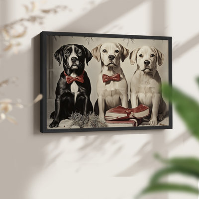 Chirstmas Art-DCCCLXXXVII -Framed Print - Restickable
