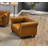 Jhosep Faux Leather Chesterfield Chair