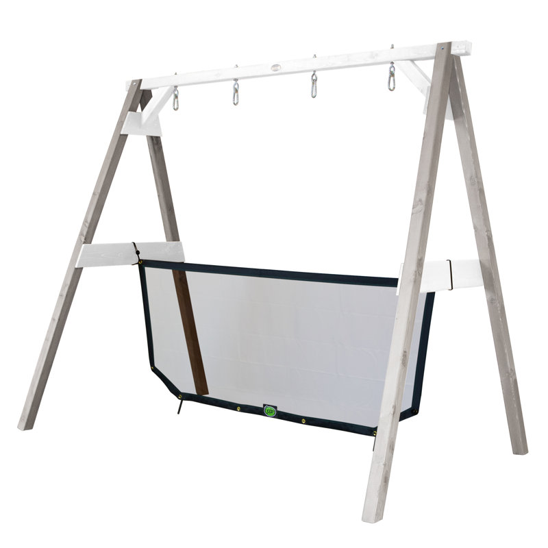 AXI Hemlock Swing Set with 2 Swing(s), Grey/White