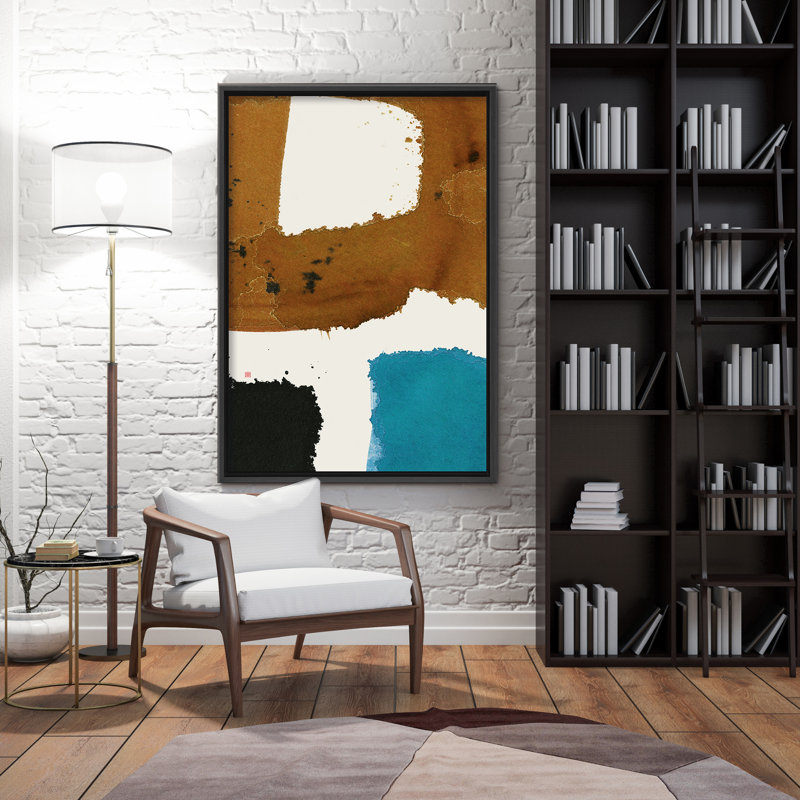 Abstract Off Track, 48" H x 36" W